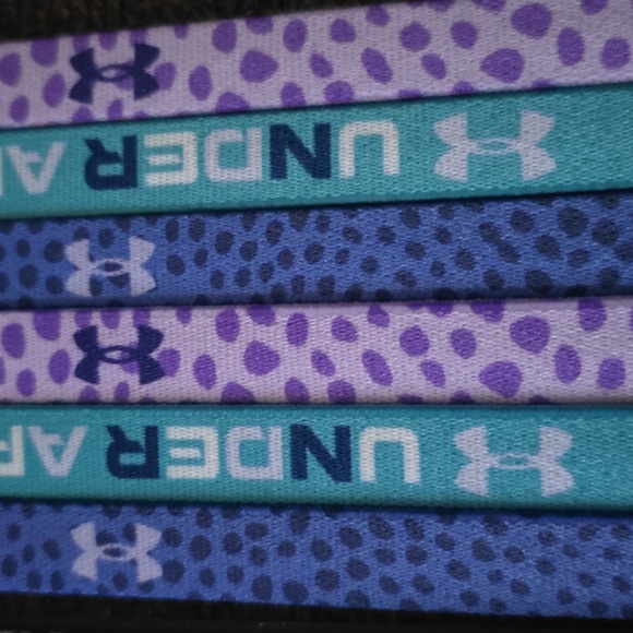 UNDER ARMOUR SIGNATURE GIRLS MULTI COLORED HEADBANDS BUNDLE OF 18 - Picture 3 of 12